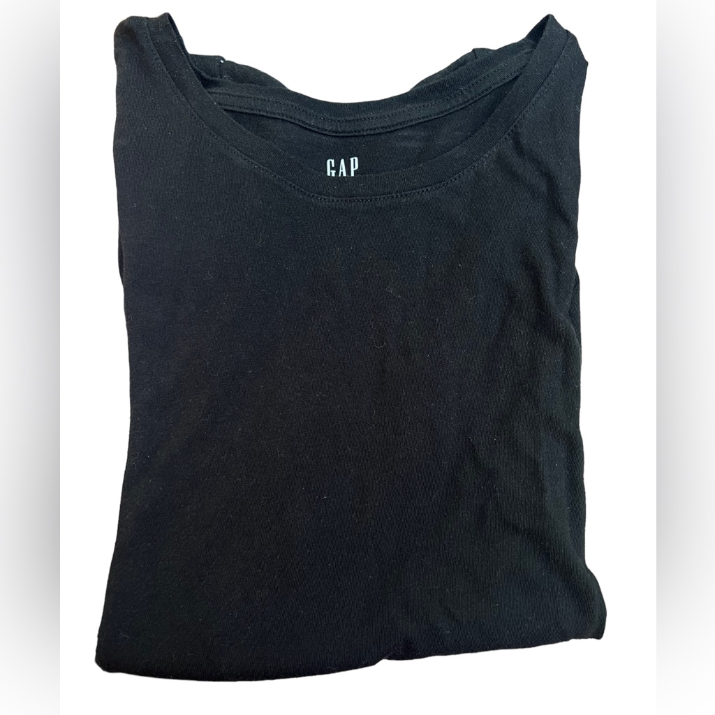 4 For $15 Gap Short Sleeve Favorite Crew Tee Black Size M